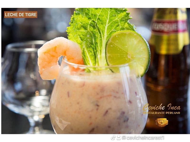 Ceviche Inca food